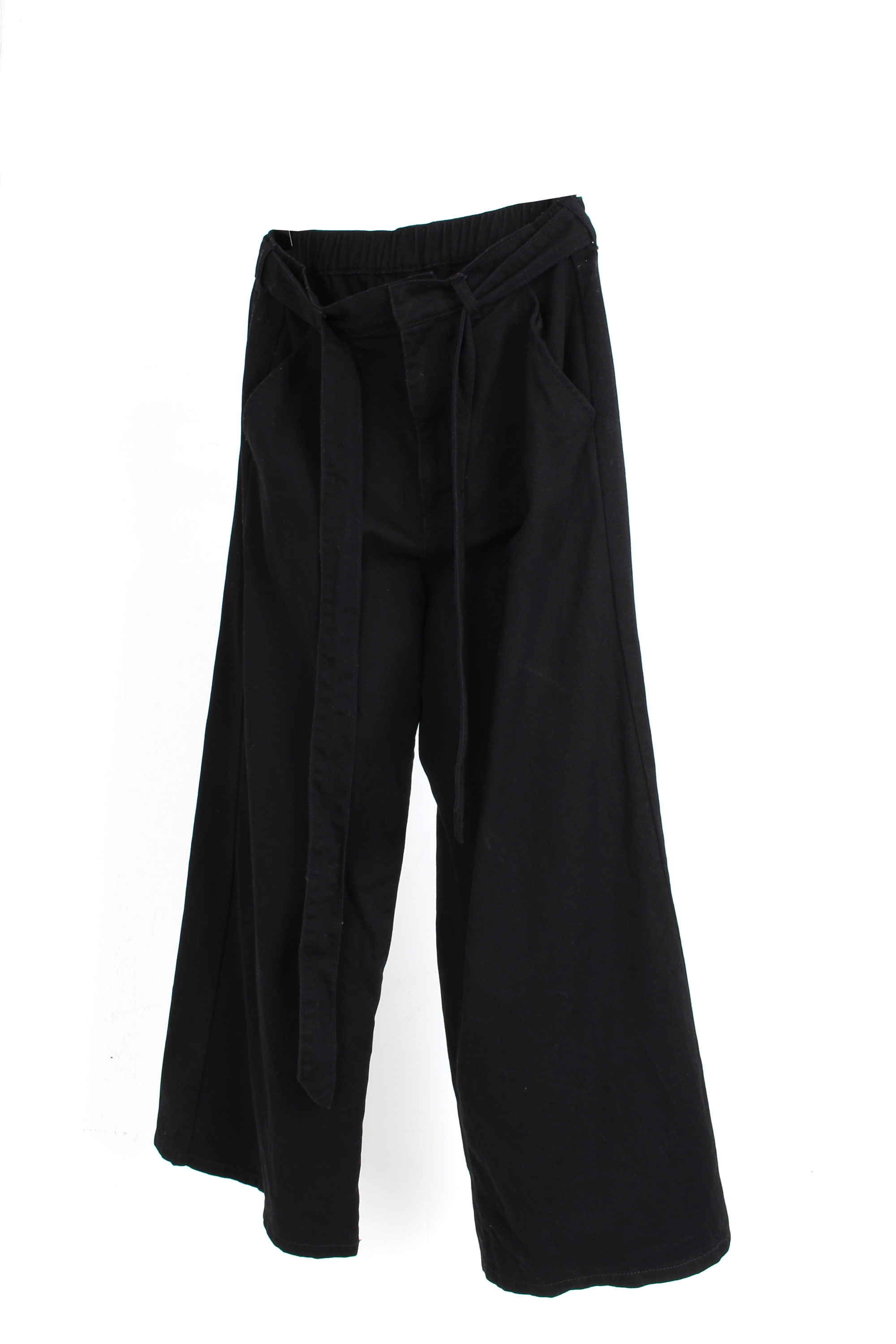 Belted Wide Pants(L)