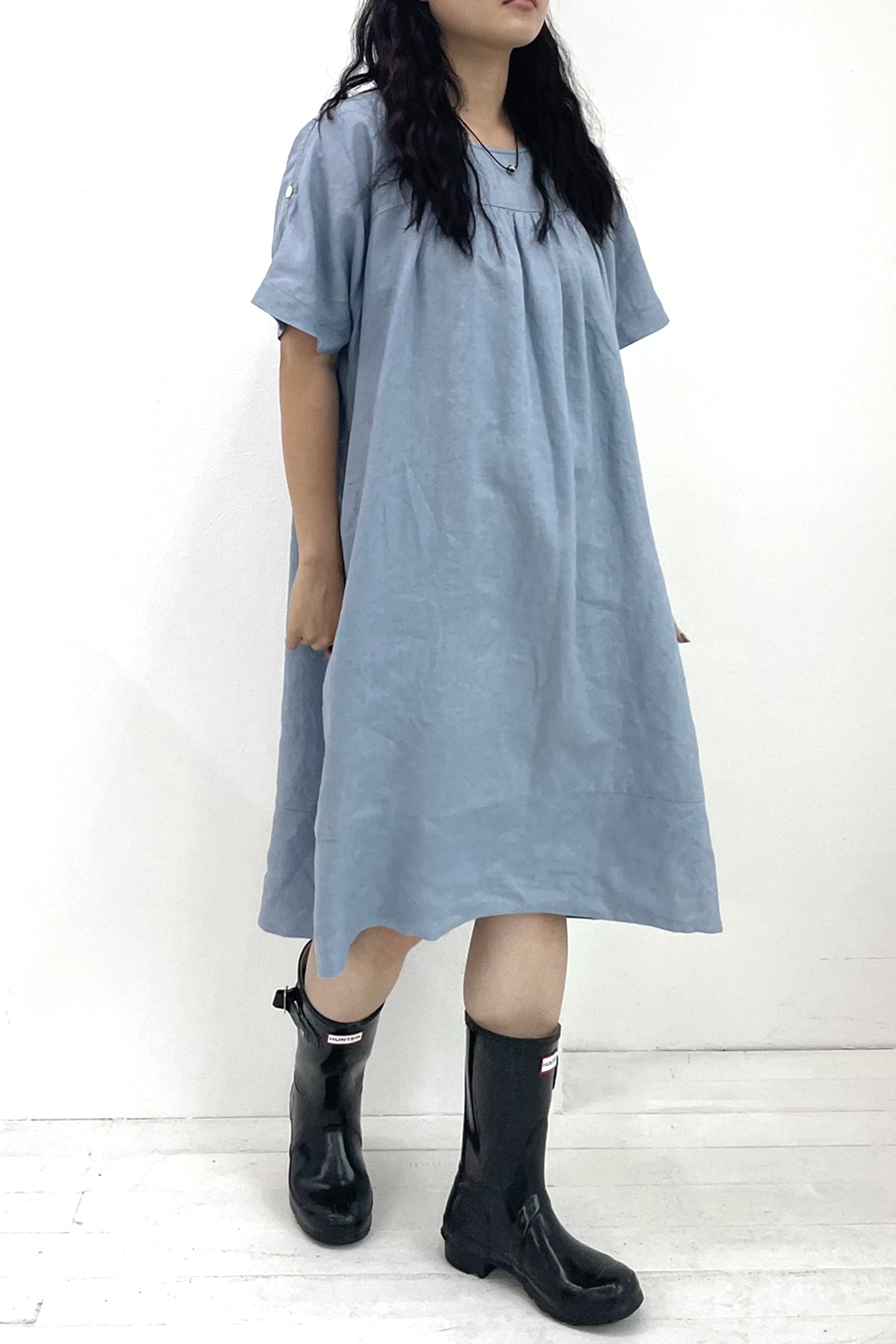 Linen Pullover One-piece