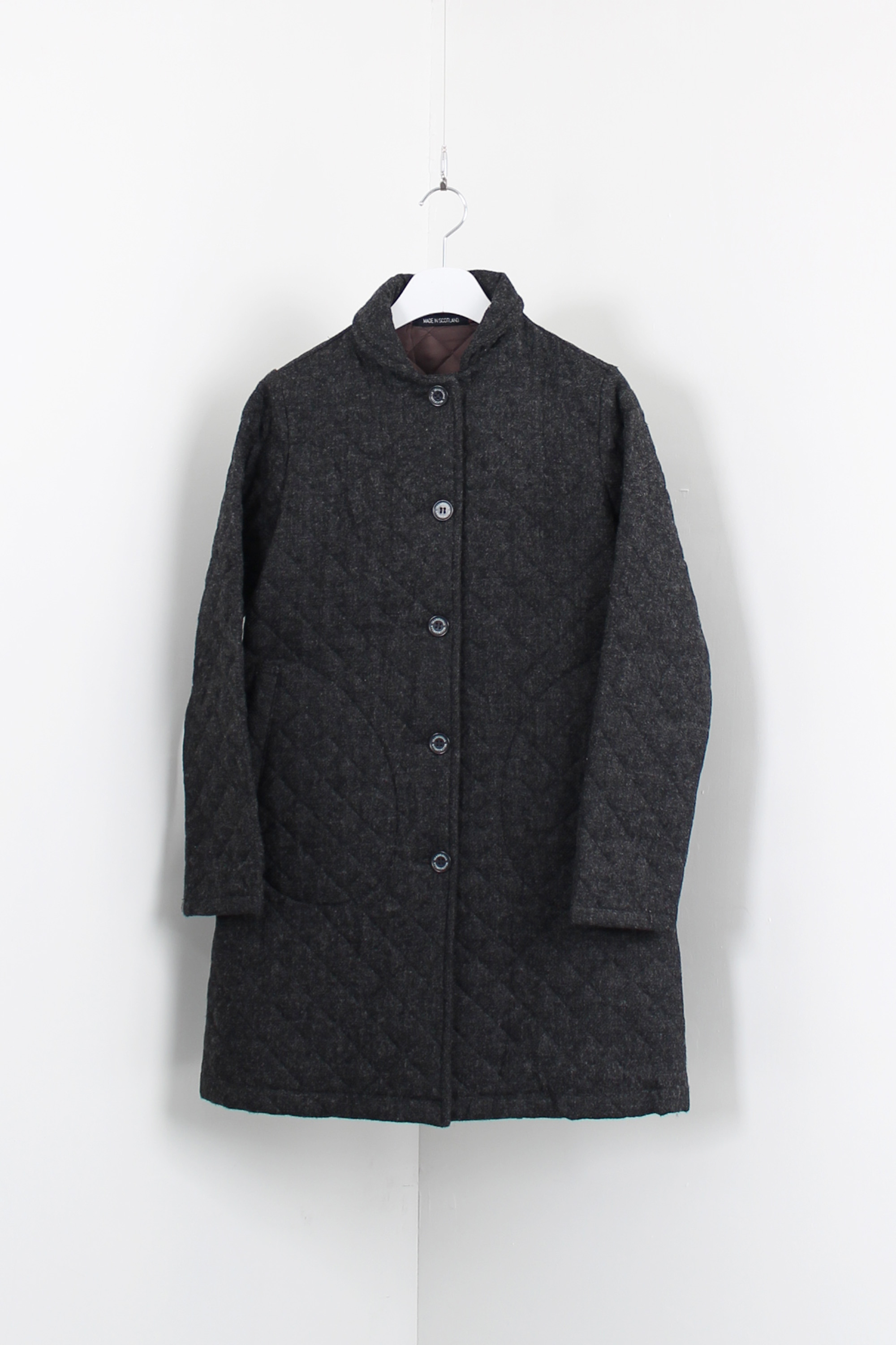 Traditional Weatherwear quilted long coat