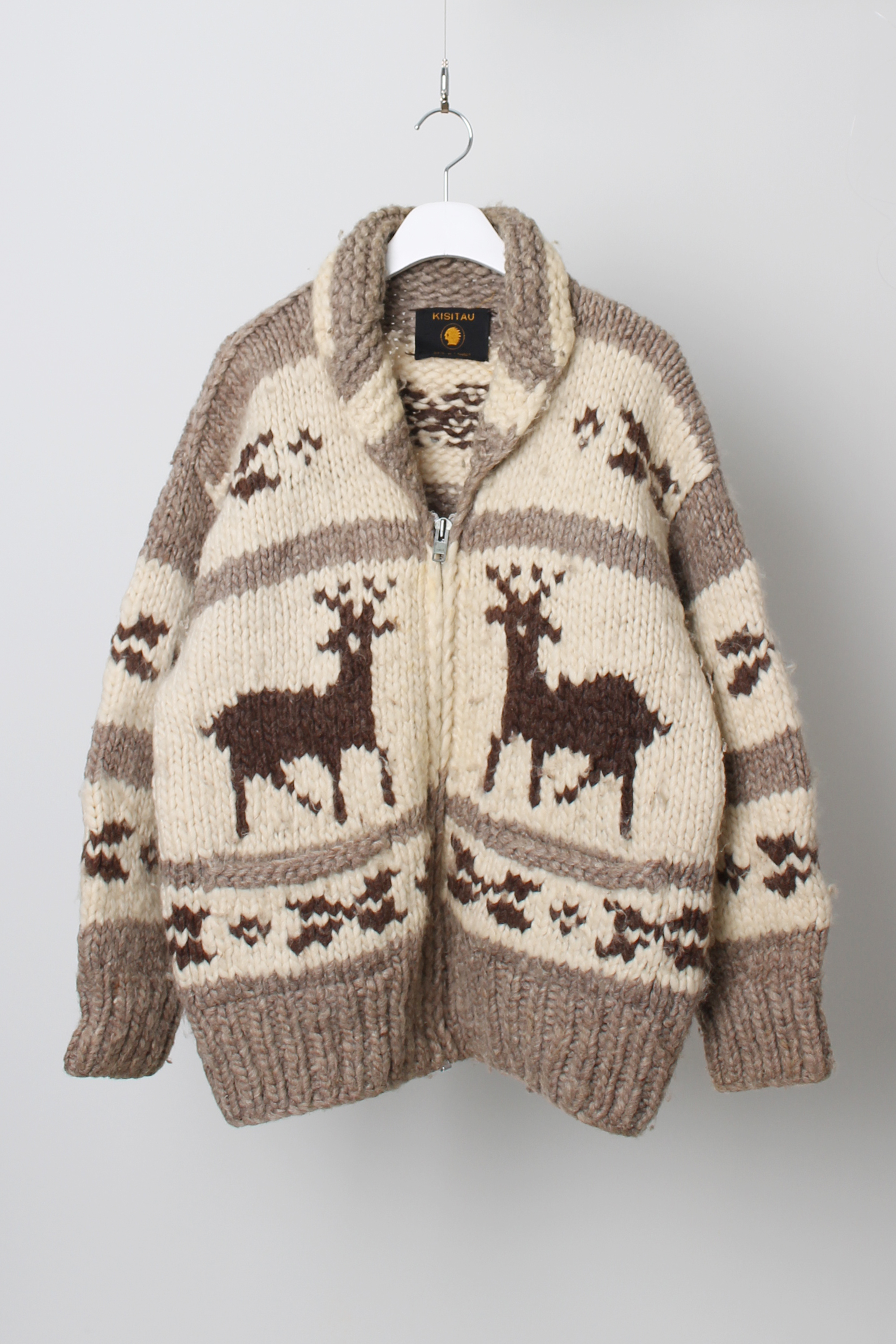 vintage cowichan sweater  (#1)