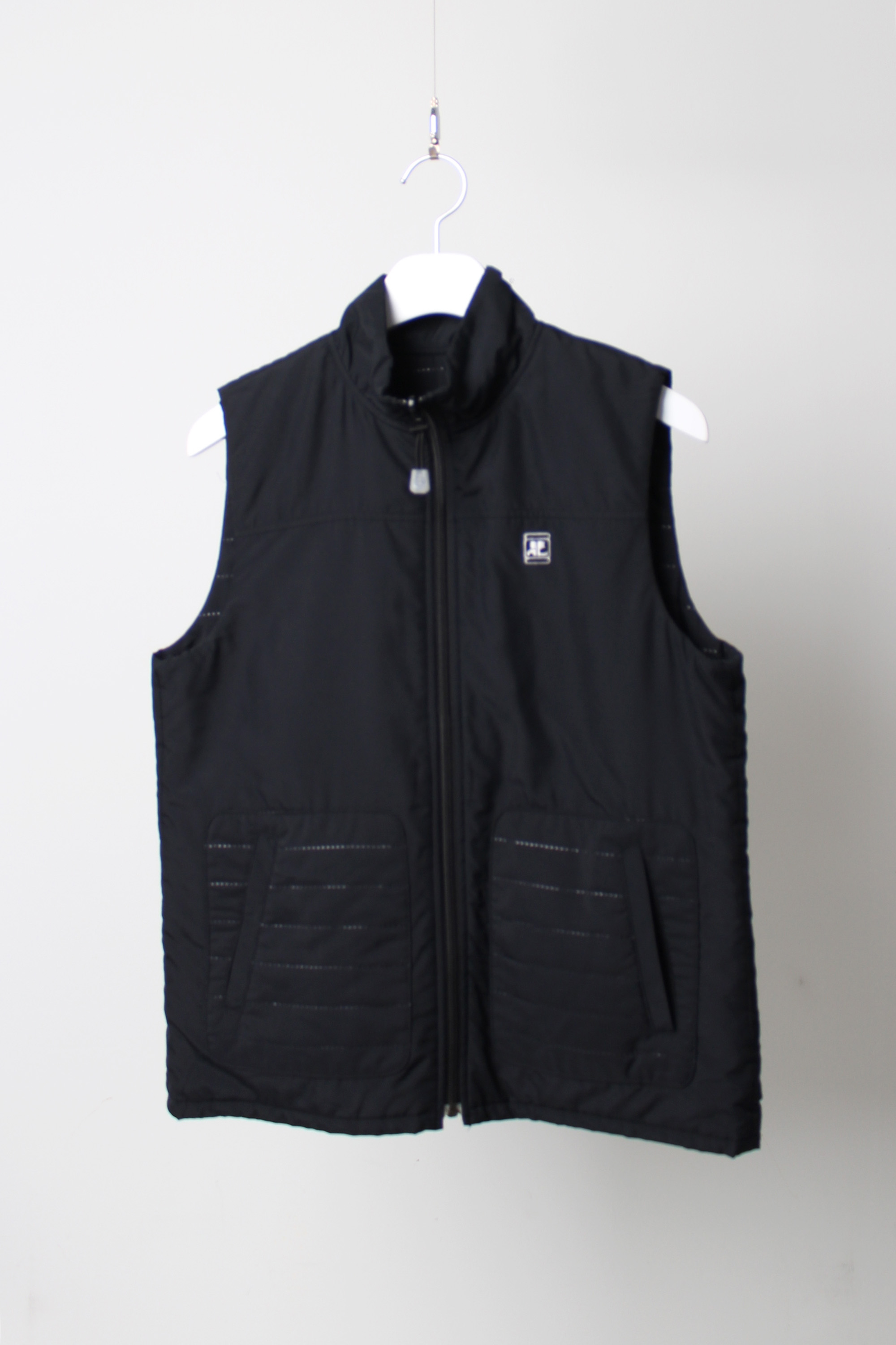 courreges padded vest