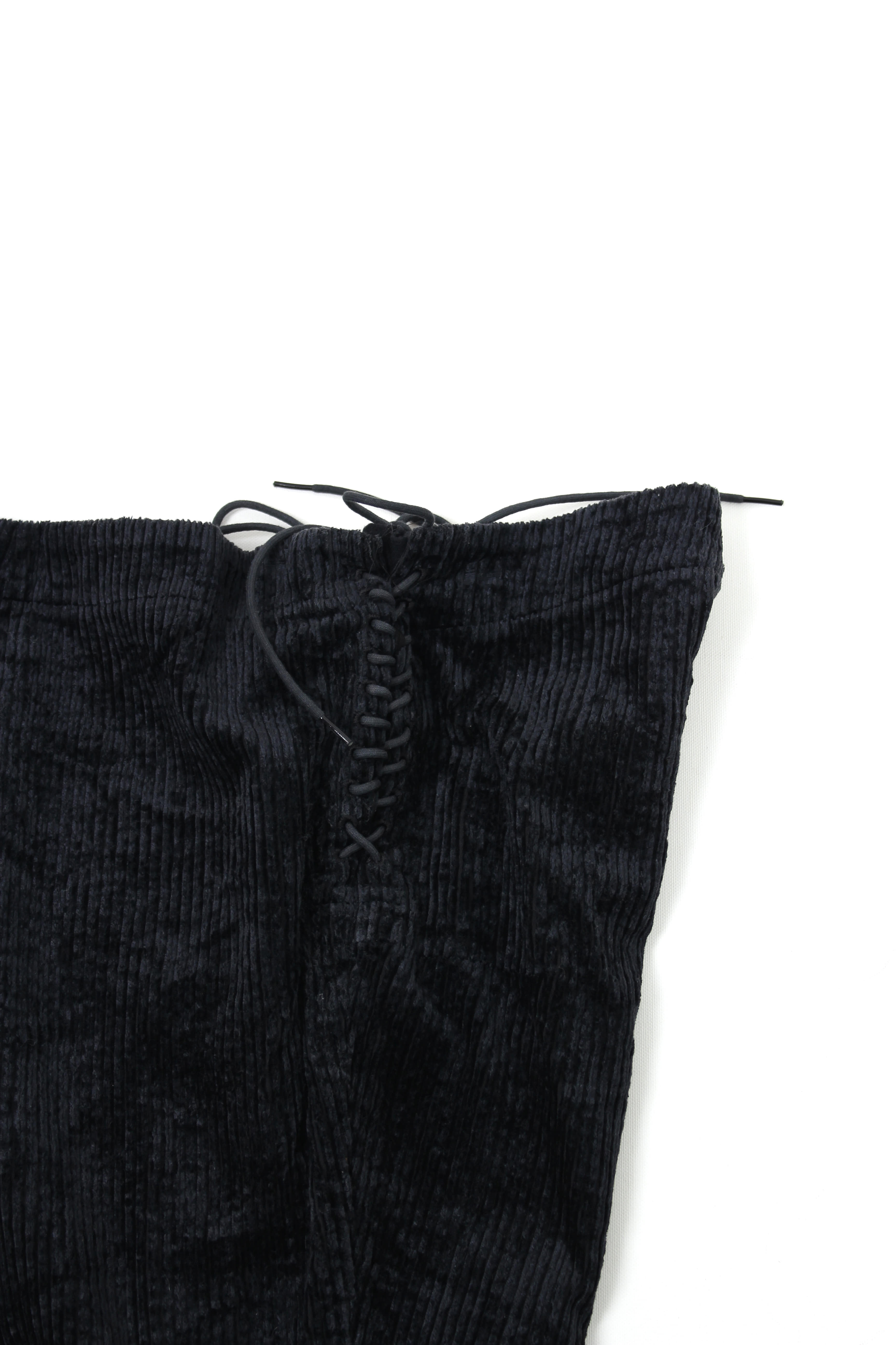 yohji yamamoto lace-up pants