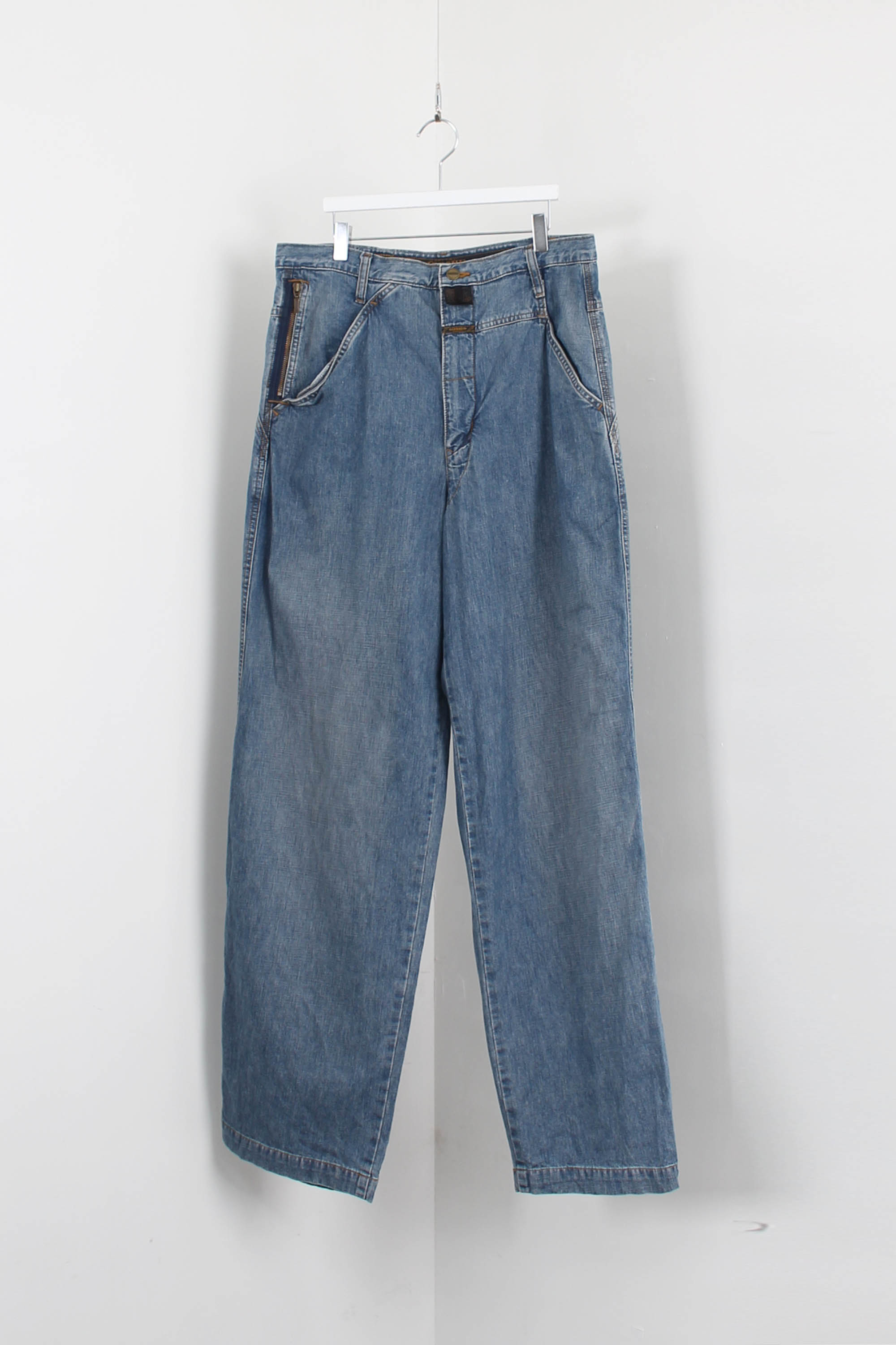 old MARITHE FRANCOIS GIRBAUD washed pants
