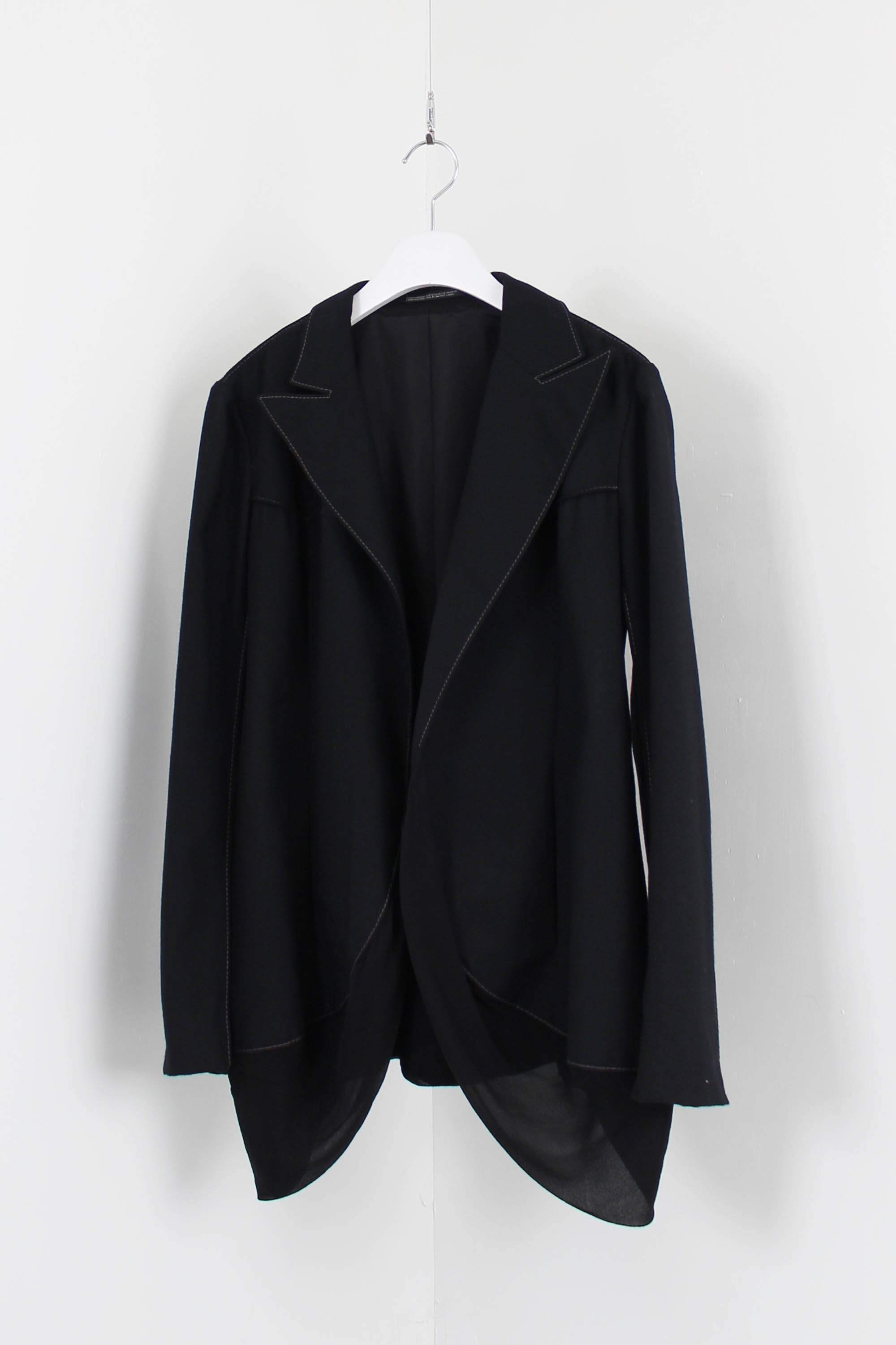 Yohji Yamamoto layered jacket