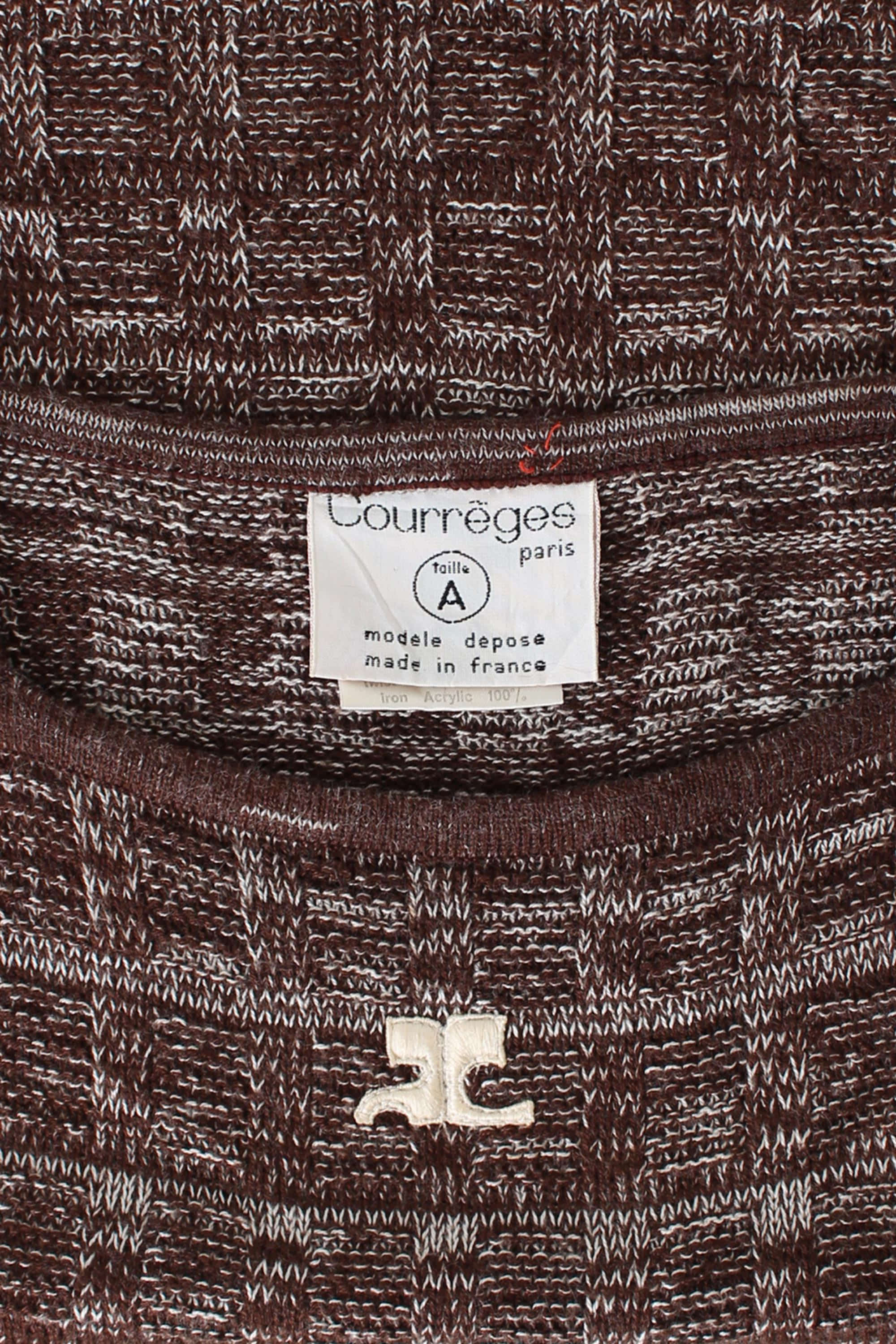 1970&#039;s courreges knit