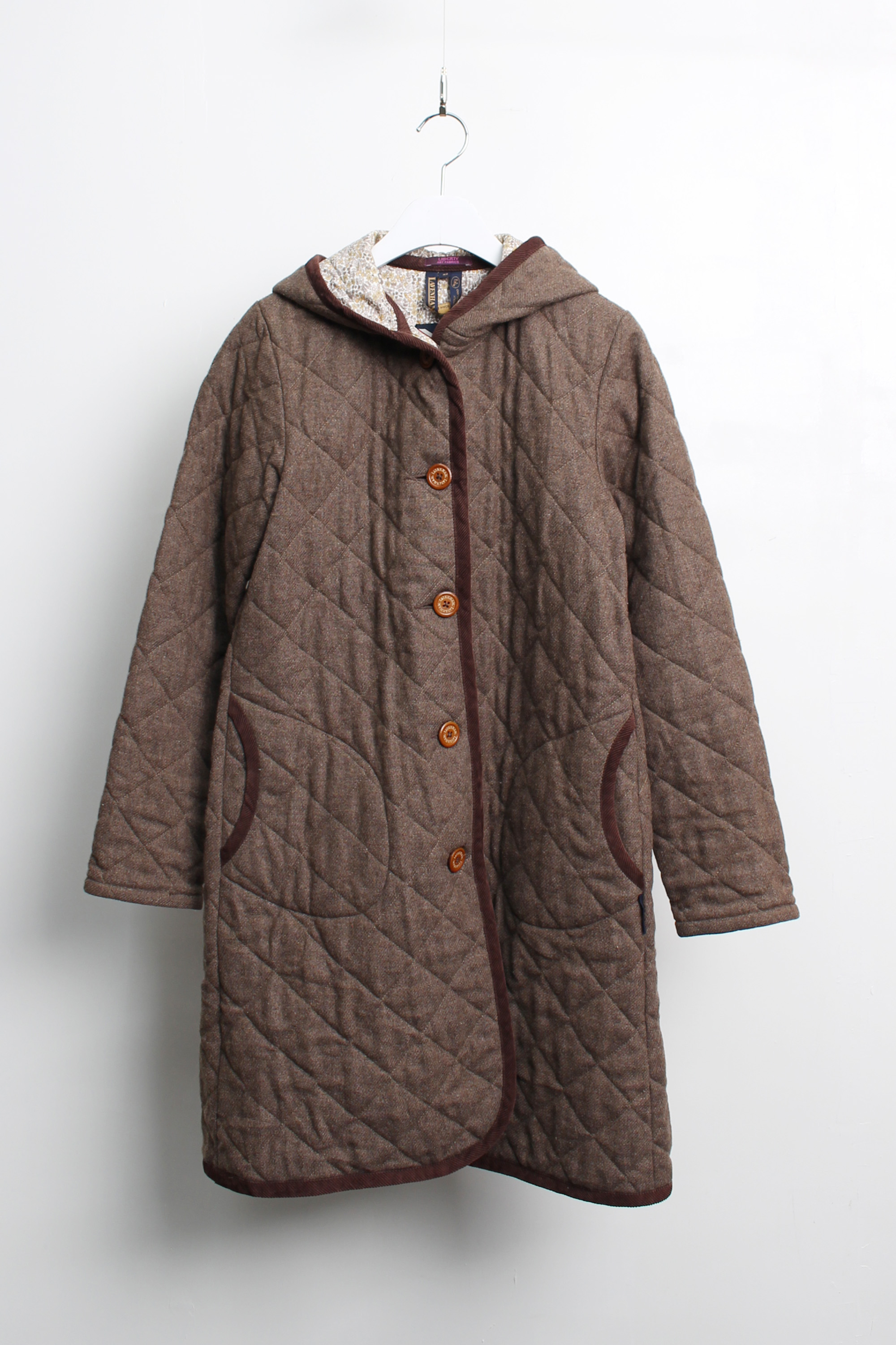 LAVENHAM x LIBERTY quilted coat