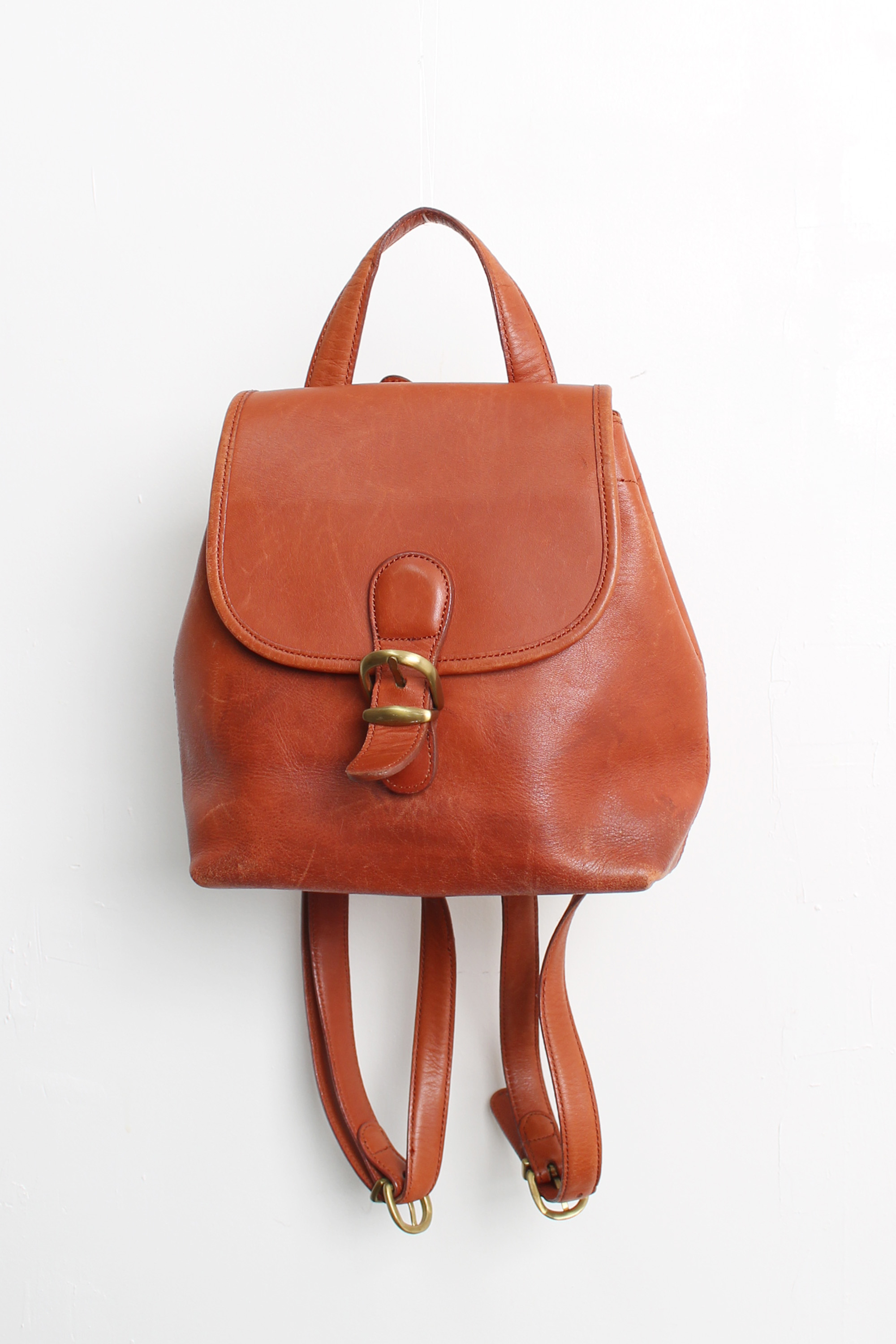 COACH glove tanned leather backpack