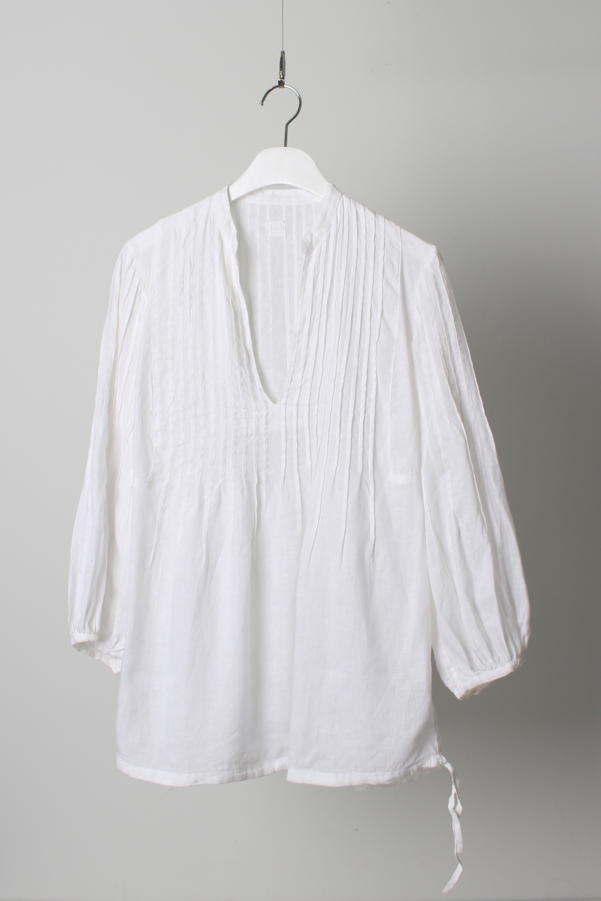 120% linen pullover shirt