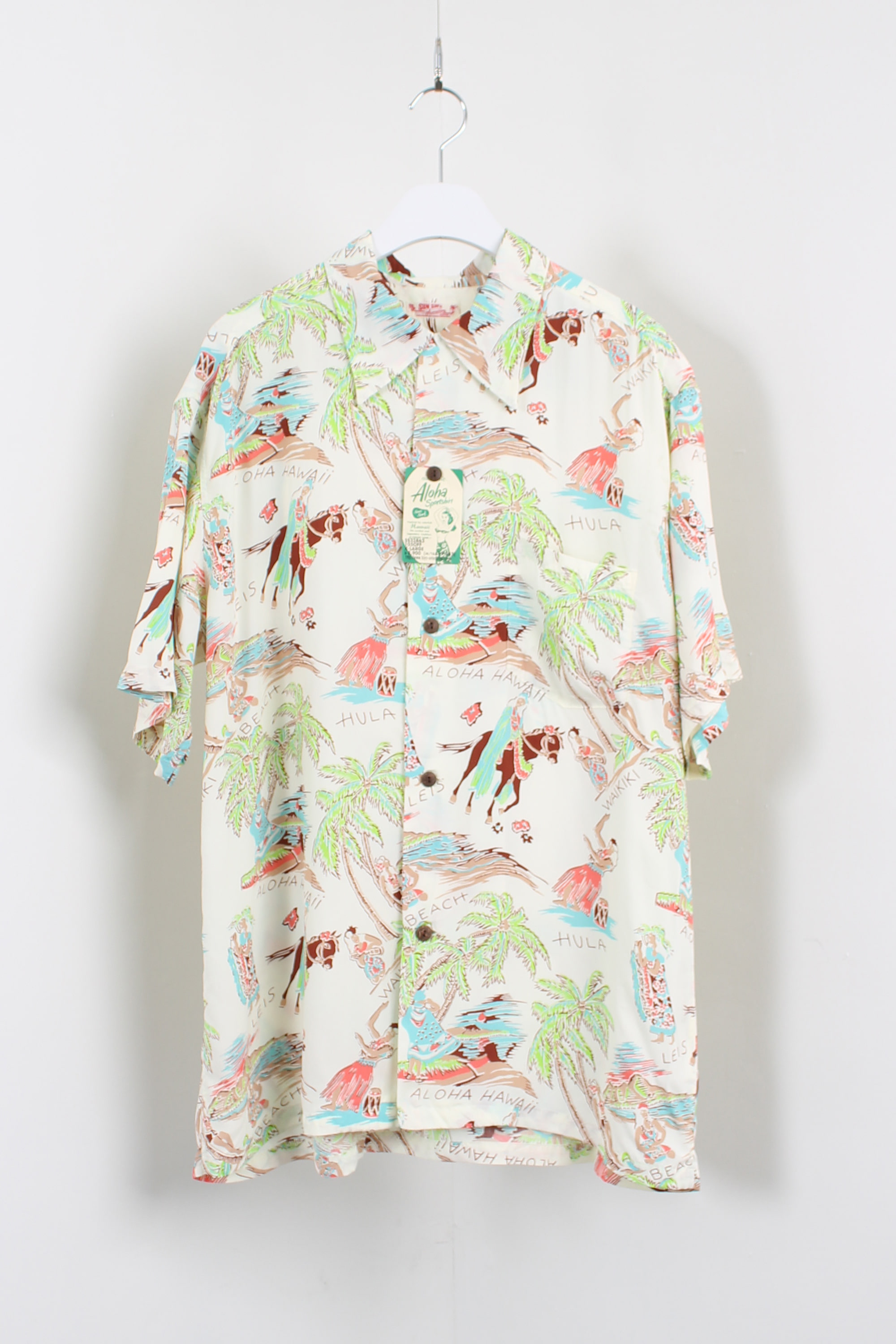 SUN SURF aloha shirt