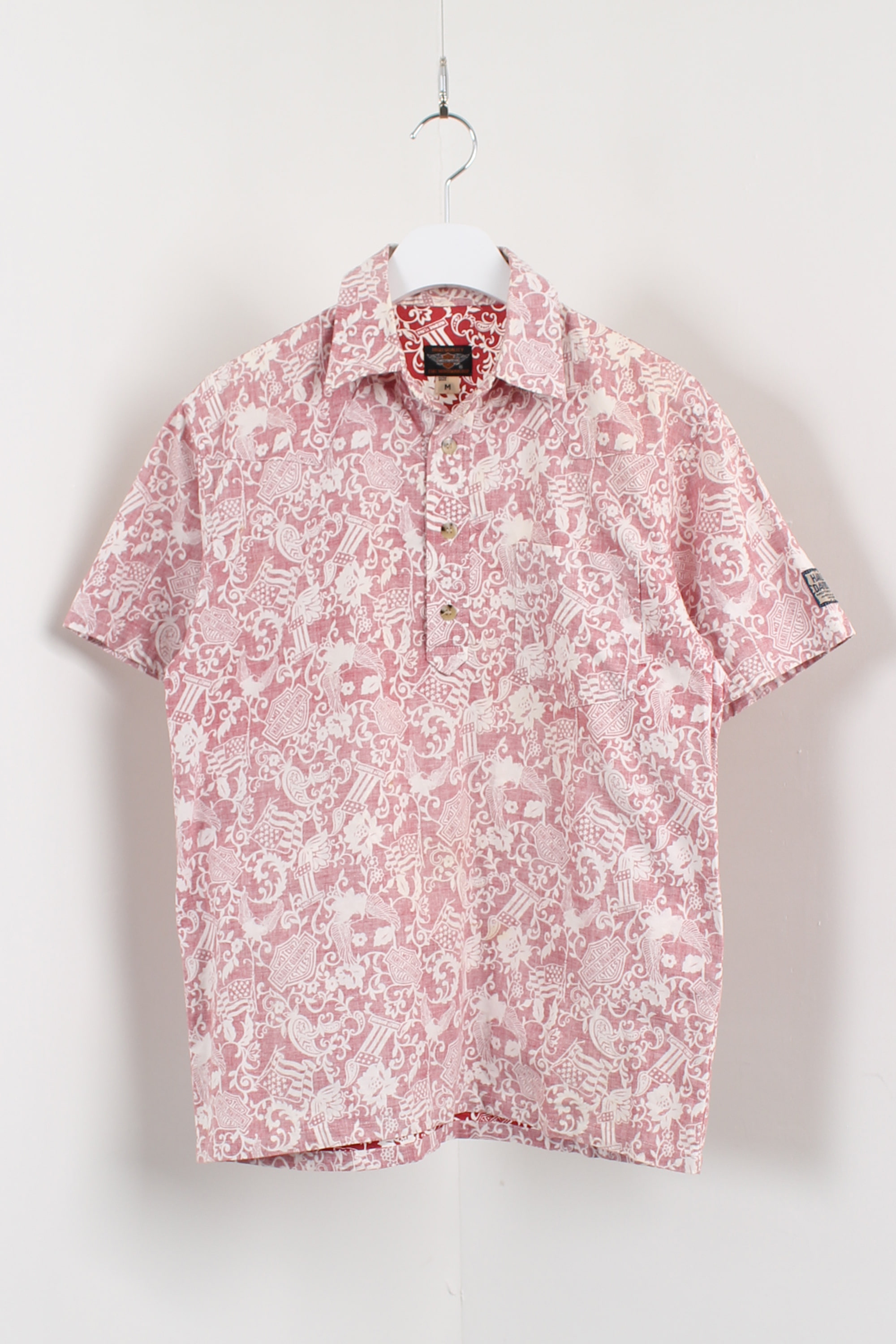 harley davidson aloha shirt