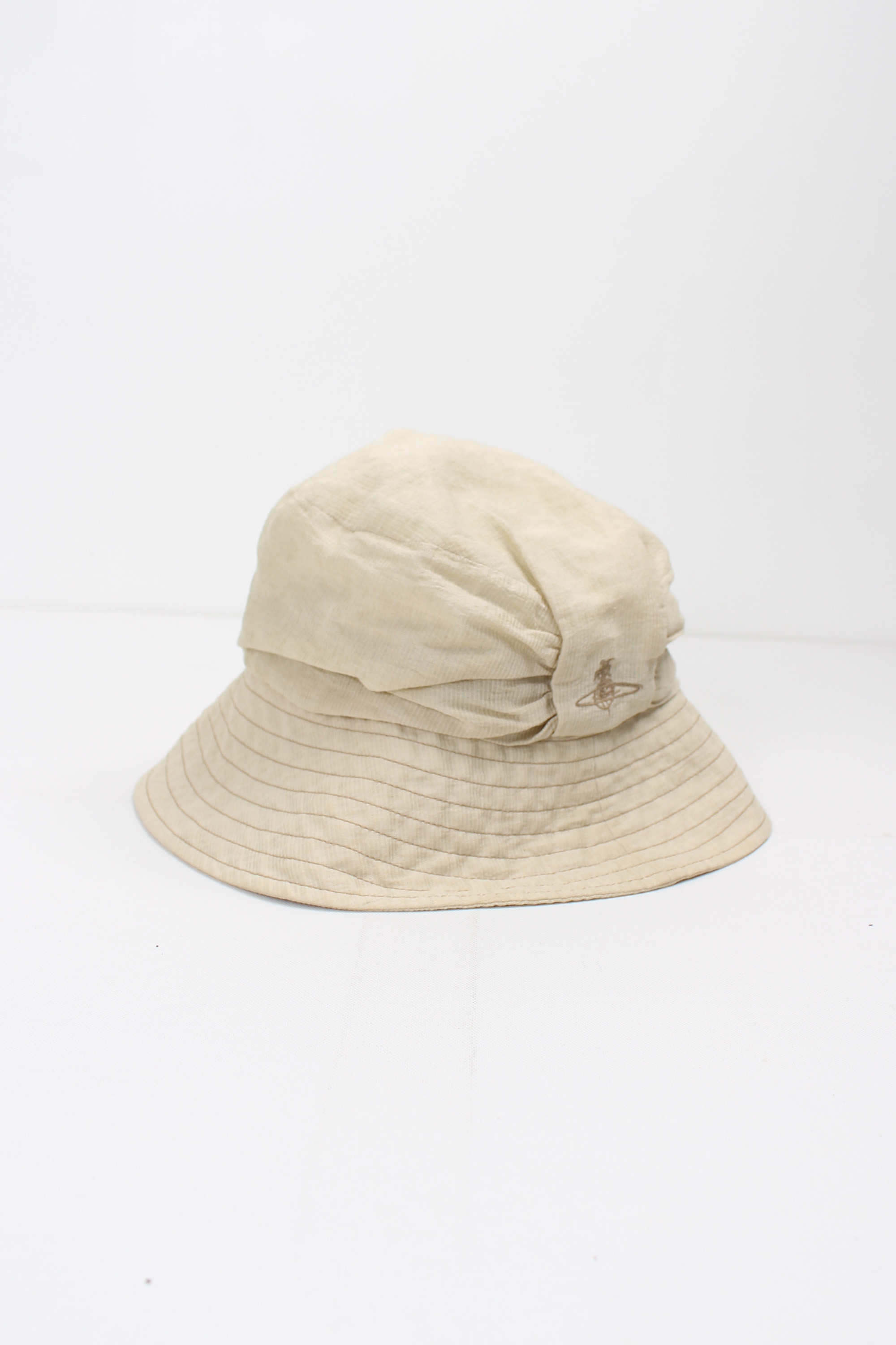 vivienne westwood linen bucket hat