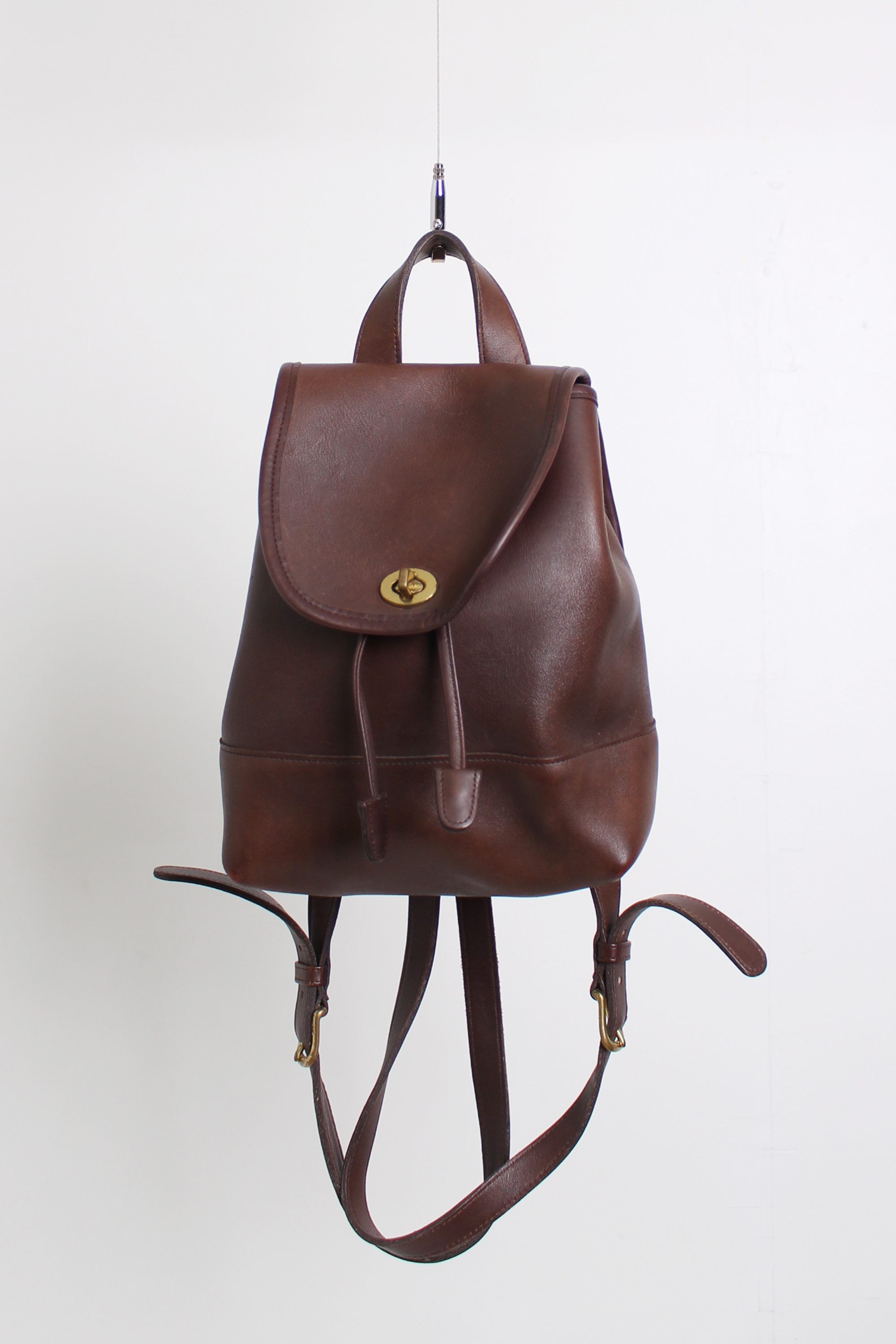 COACH glove tanned leather backpack