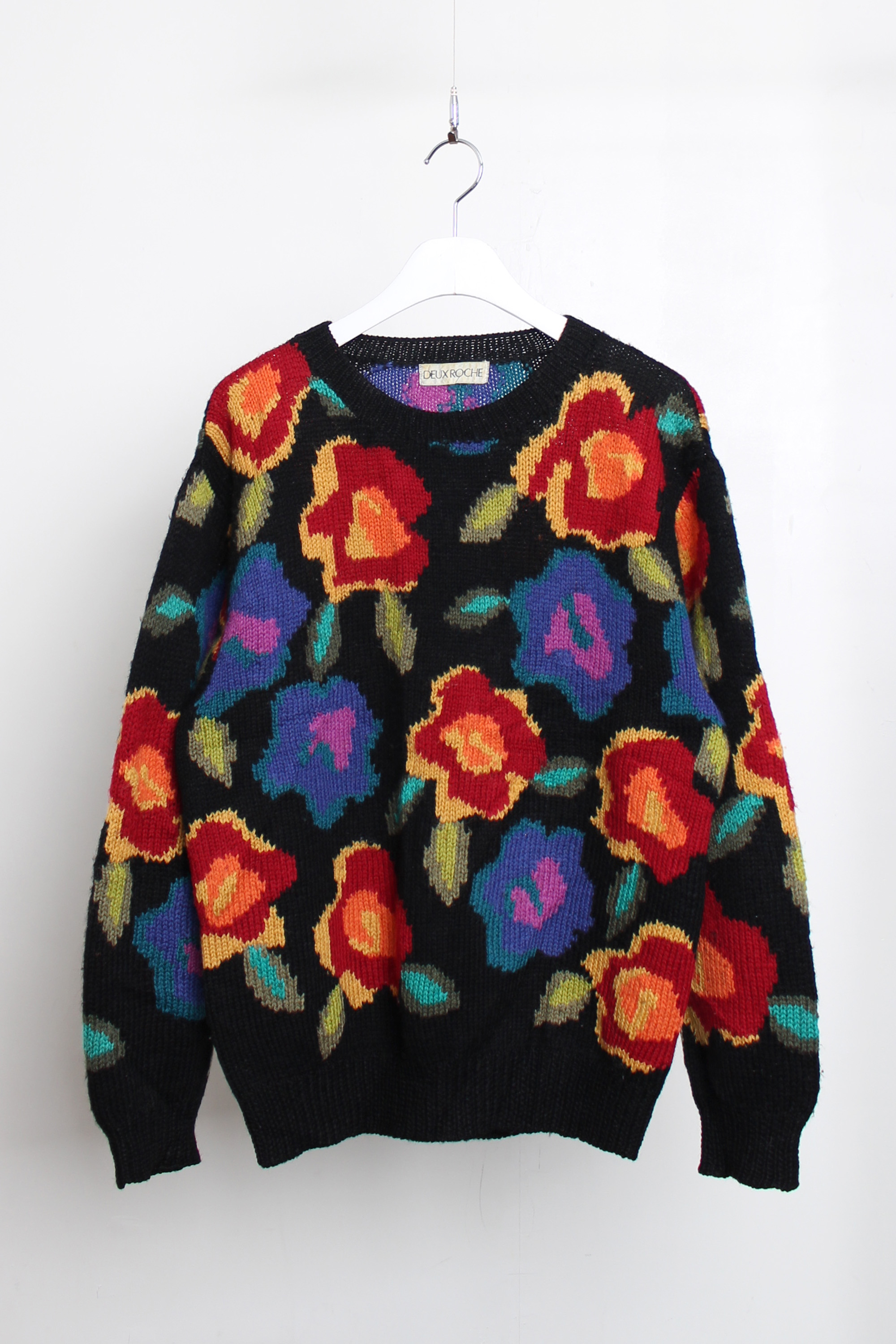 pre owned floral knit