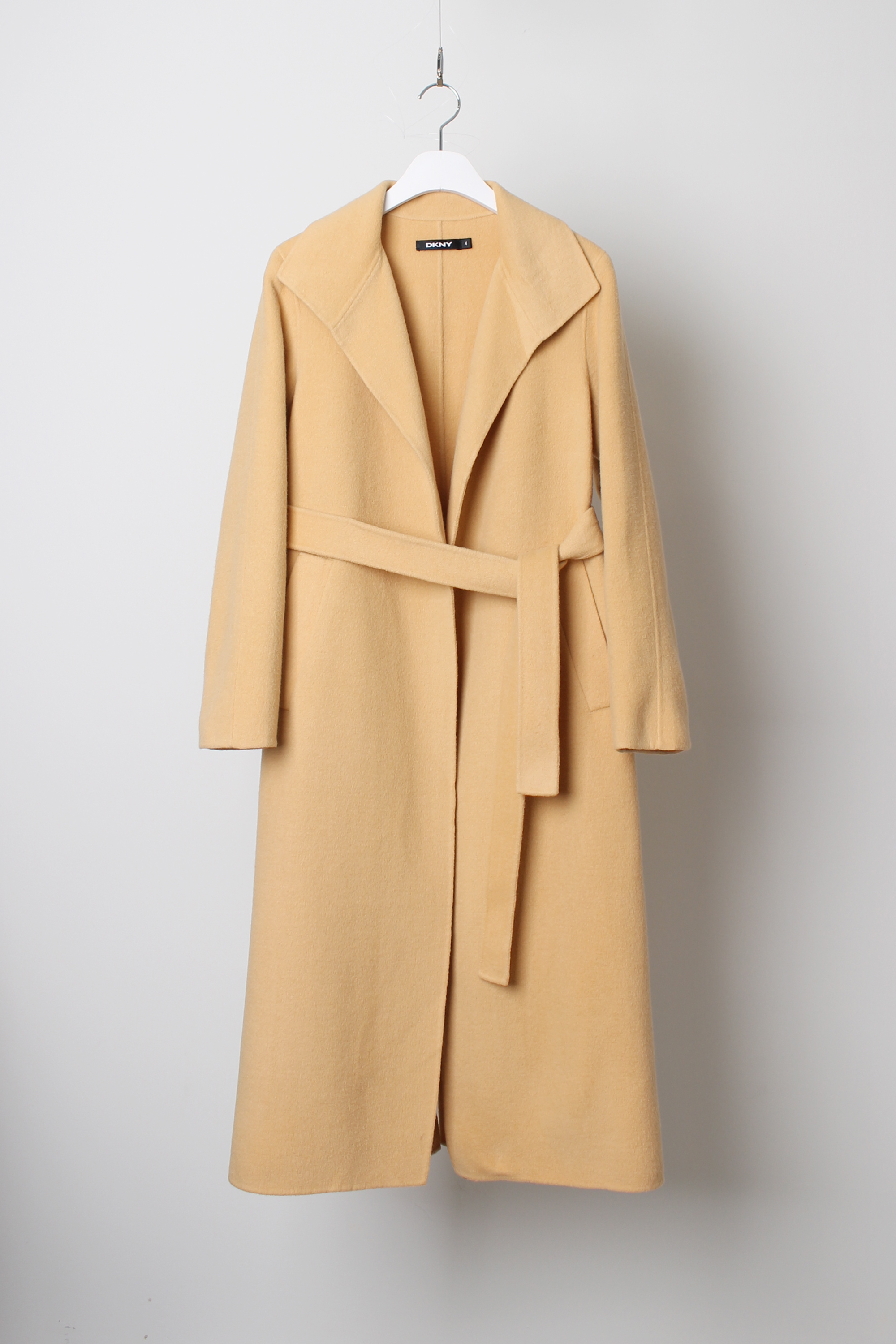 DKNY belted coat