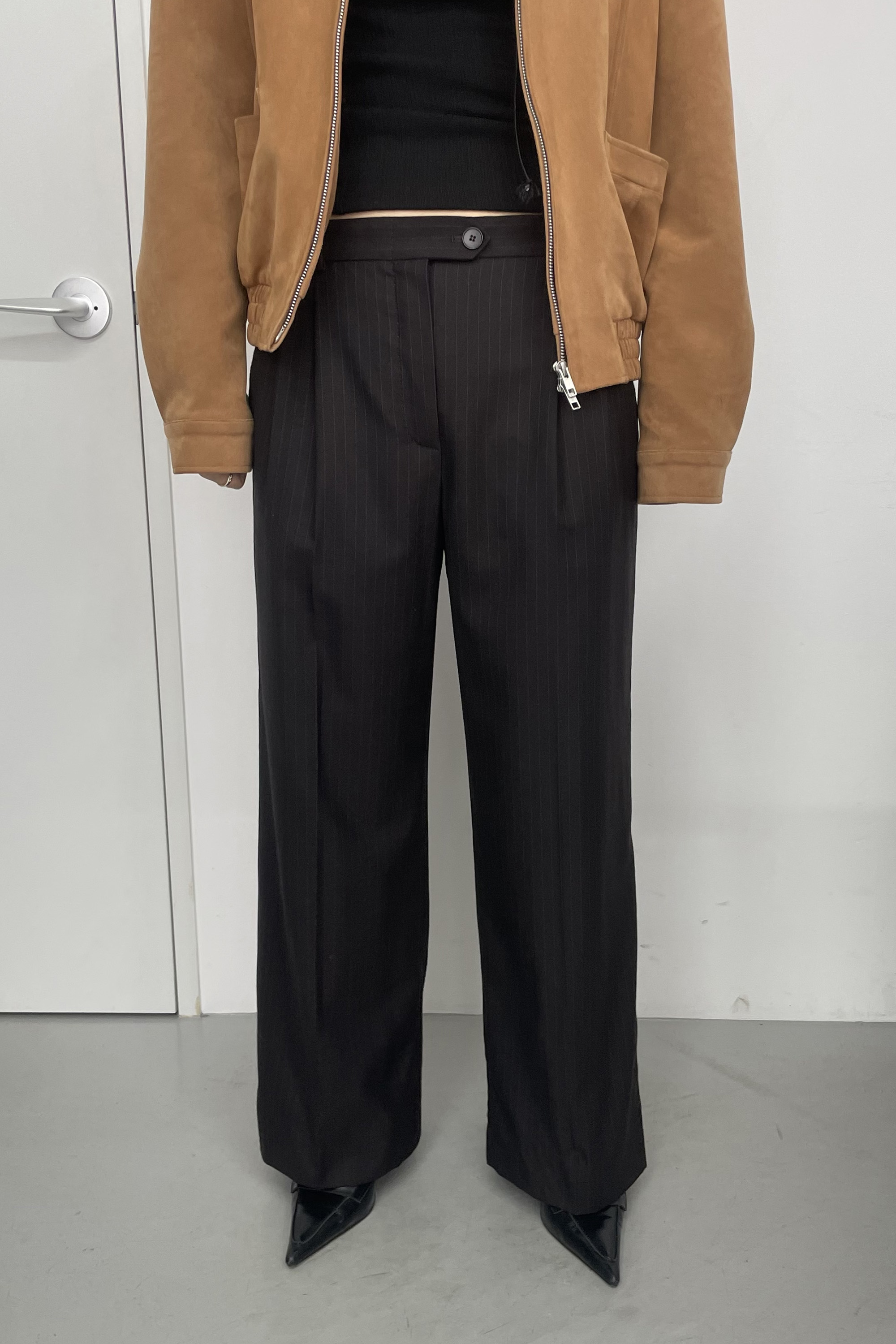 HERMES Two-tuck Trousers