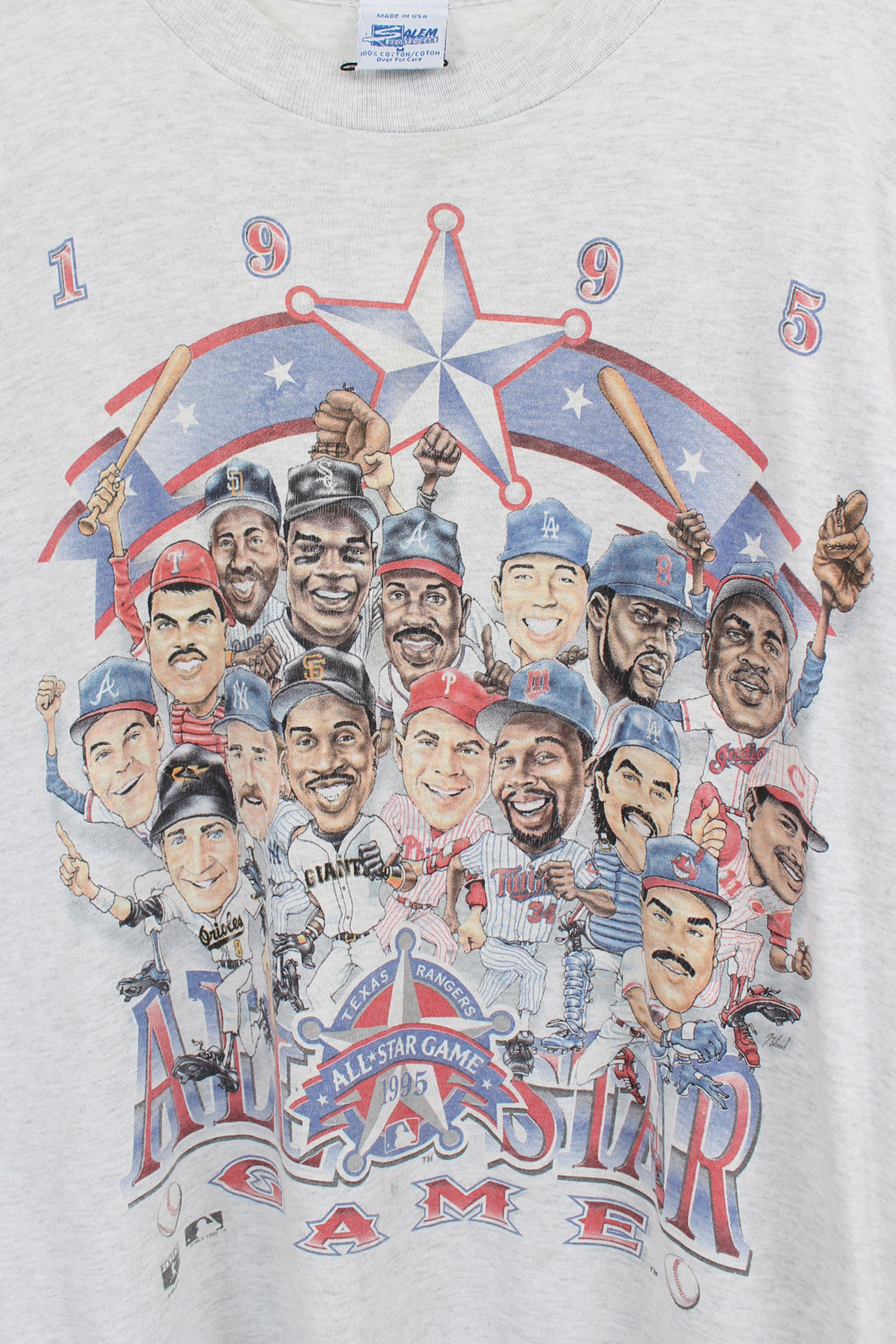 Salem 1995 MLB ALL STAR GAME T-shirt
