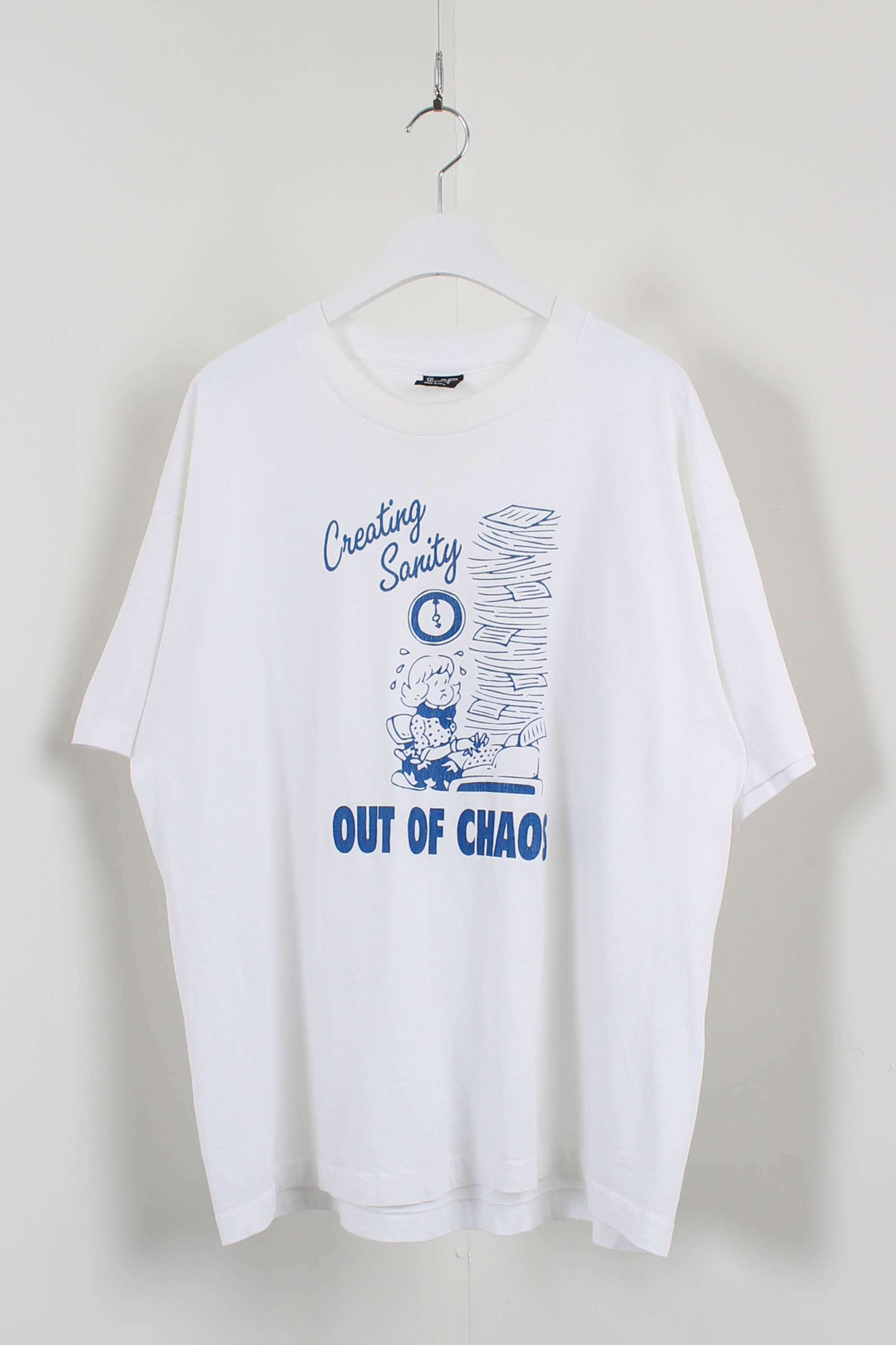 vintage fruit of the loom &quot;OUT OF CHAOS&quot; t-shirt
