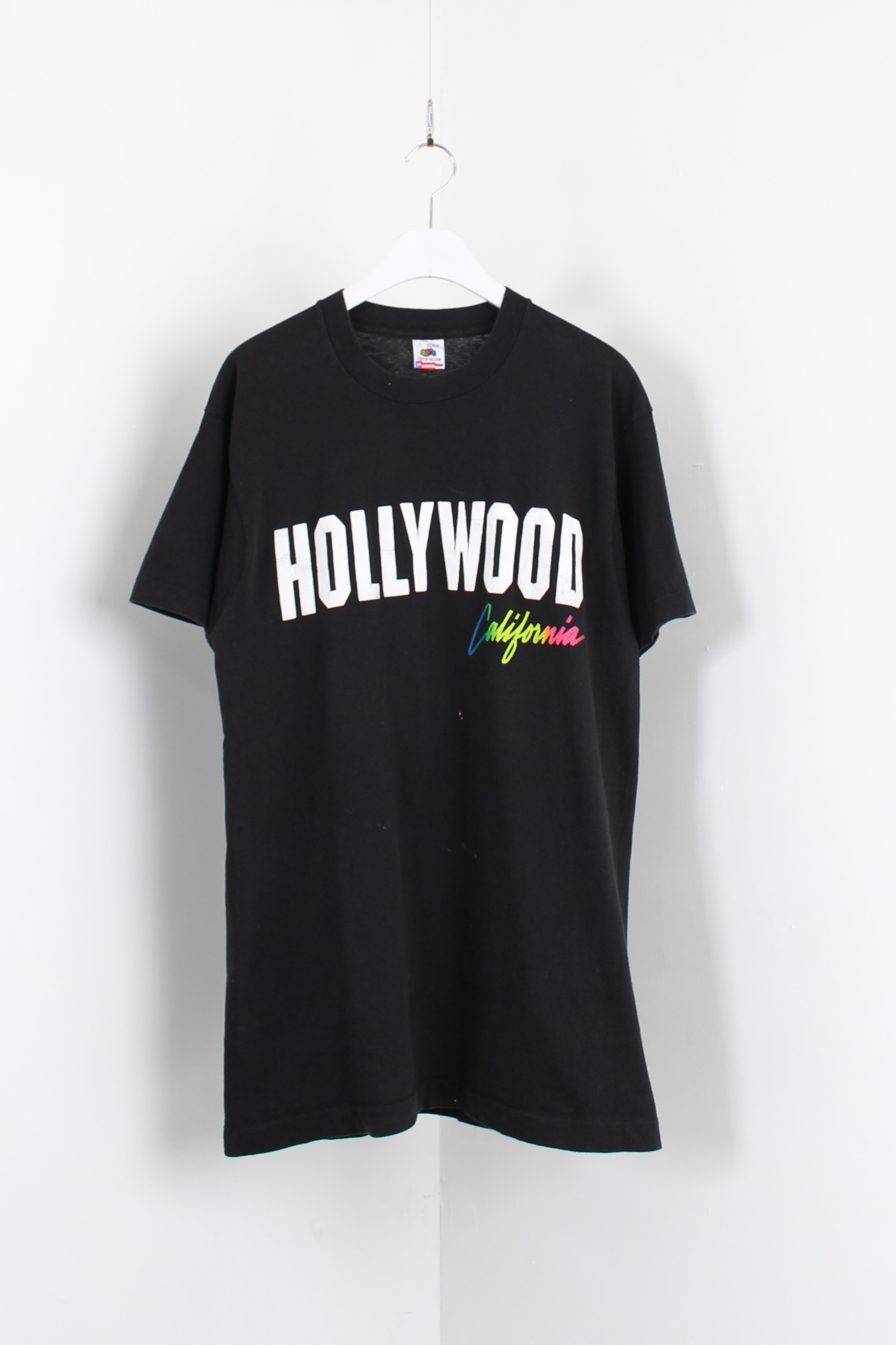 90s  FRUIT OF THE LOOM &quot;HOLLYWOOD&quot; t-shirt