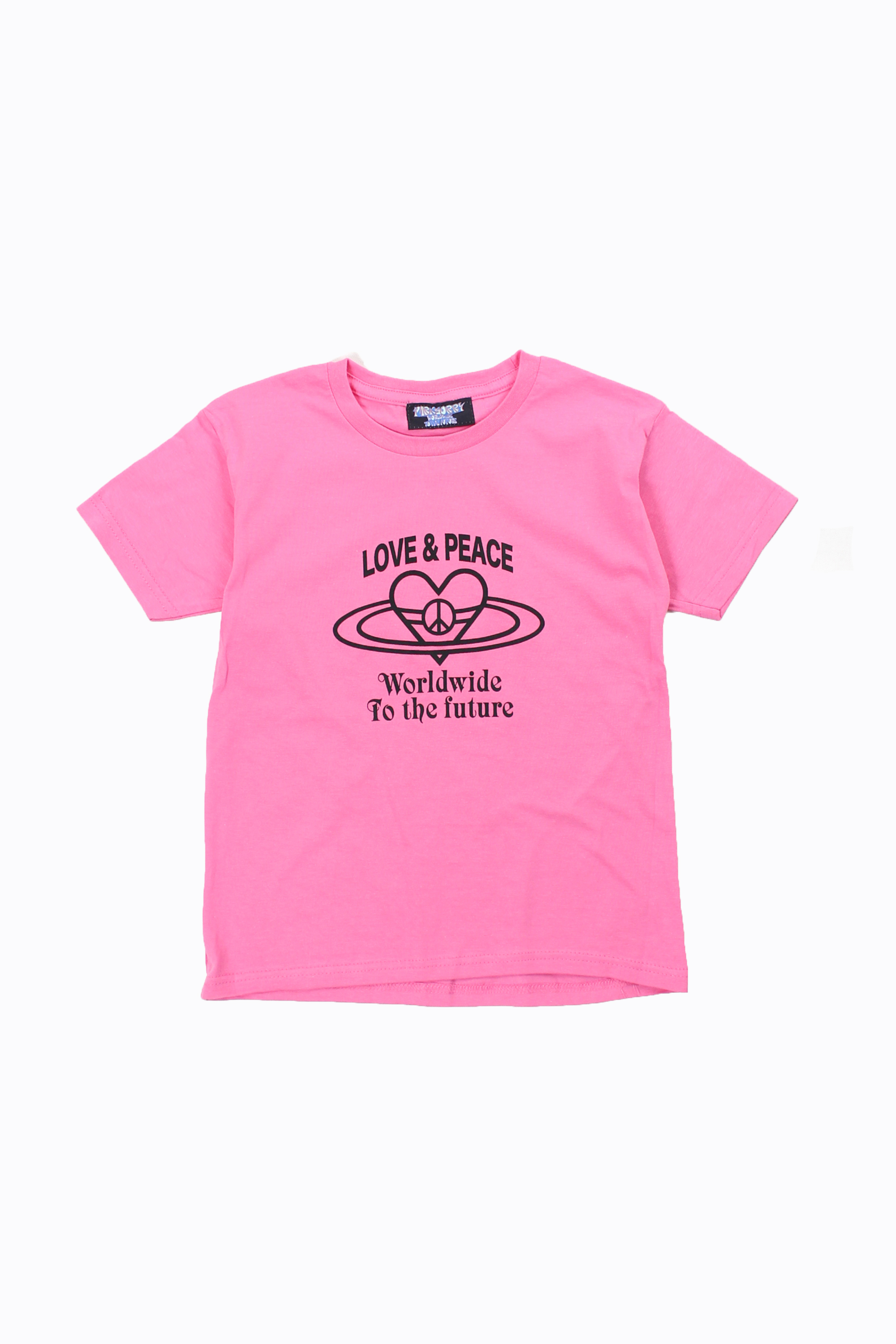 PARKSORRY love &amp; peace T-shirt